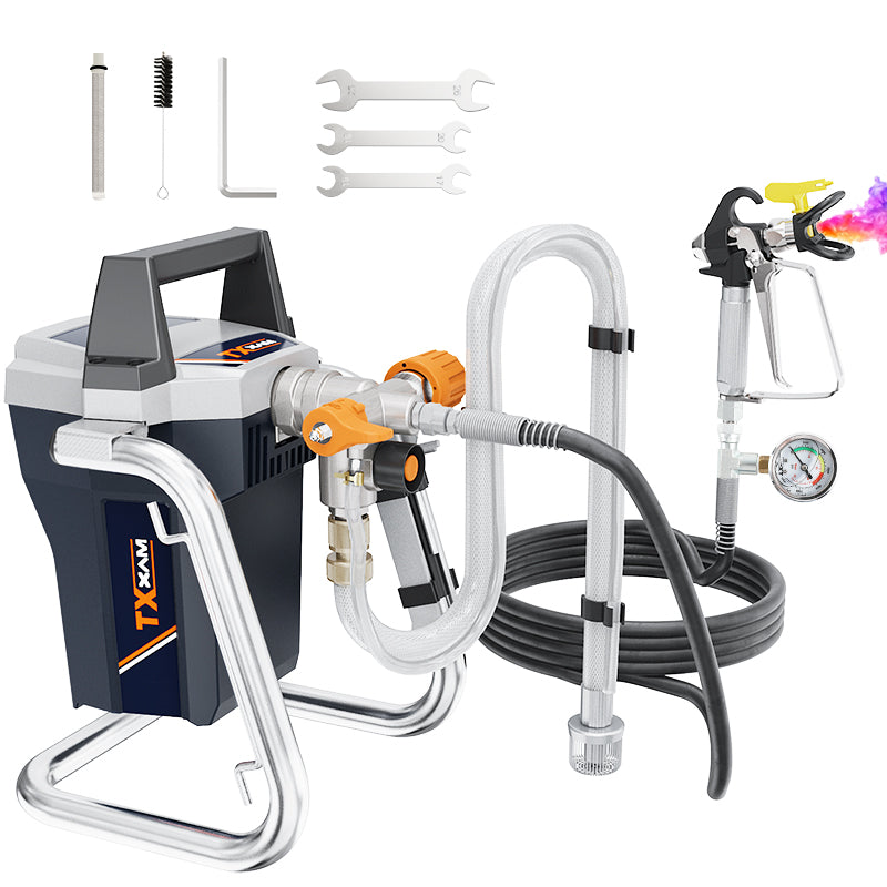 MAXXT Airless Paint Sprayers,1300W High Pressure Airless Stand Sprayer