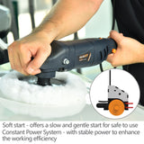 Car waxing machine for polishing cars, motorcycles, furniture, floors, sofas and other machines is light and powerful Car Polisher R7183-2