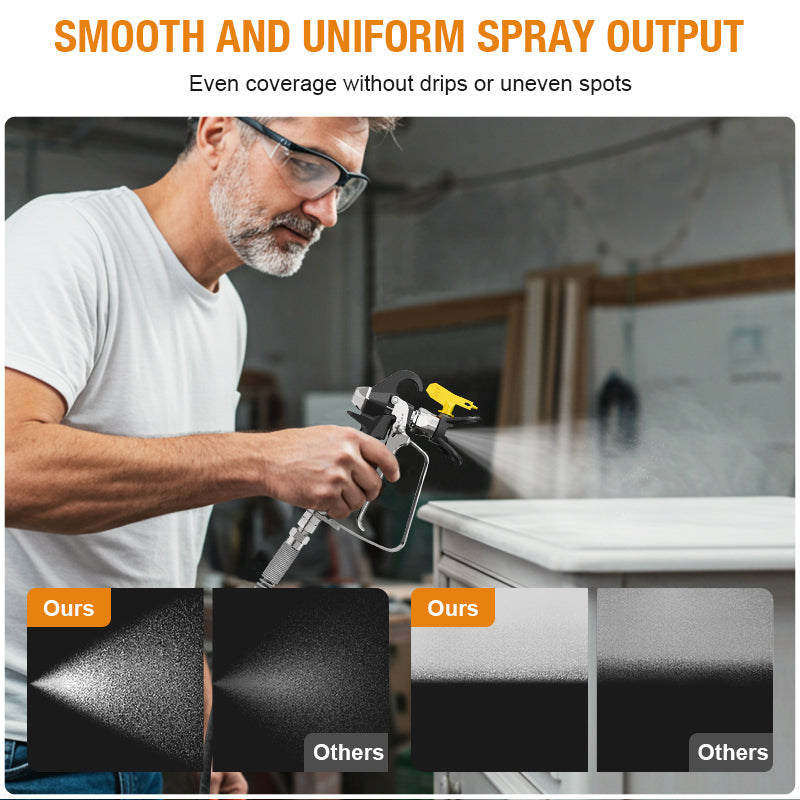 MAXXT Airless Paint Sprayers,1300W High Pressure Airless Stand Sprayer