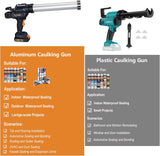 MAXXT cordless caulking gun, standard 2.0AH battery