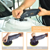 Car waxing machine for polishing cars, motorcycles, furniture, floors, sofas and other machines is light and powerful Car Polisher R7183-R