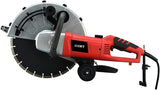 MAXXT 14" Concrete Saw/Concrete Cutter/Masonry Saw; 15 Amp; 4300 RPM; Wet/Dry Cut; Blade is Included.