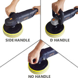Car waxing machine for polishing cars, motorcycles, furniture, floors, sofas and other machines is light and powerful Car Polisher R7183-R