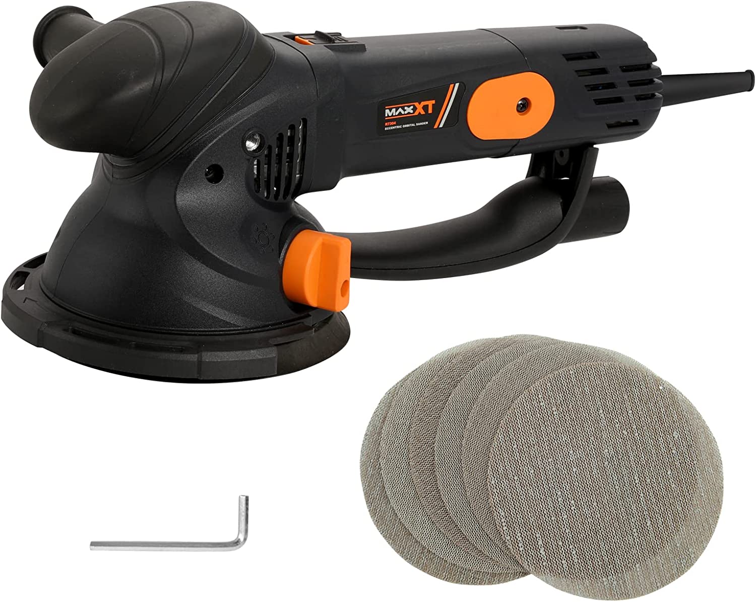 MAXXT Electric Random Orbital Sander Polisher With 6inch Backing Pad two modes for coarse sanding and fine sanding
