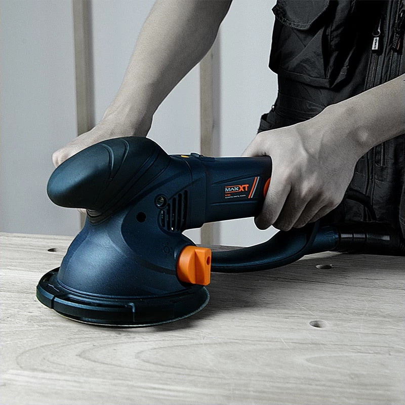 MAXXT Electric Random Orbital Sander Polisher With 6inch Backing Pad two modes for coarse sanding and fine sanding