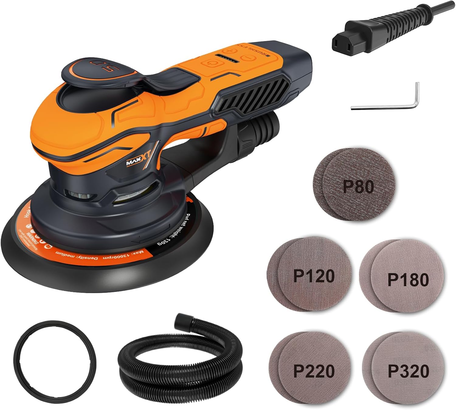 MAXXT Brushless 5.0mm 6-Speed Orbital Sander