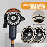 MAXXT Concrete Sander with Powerful 1500W Motor Versatile Plaster and Angle Grinder