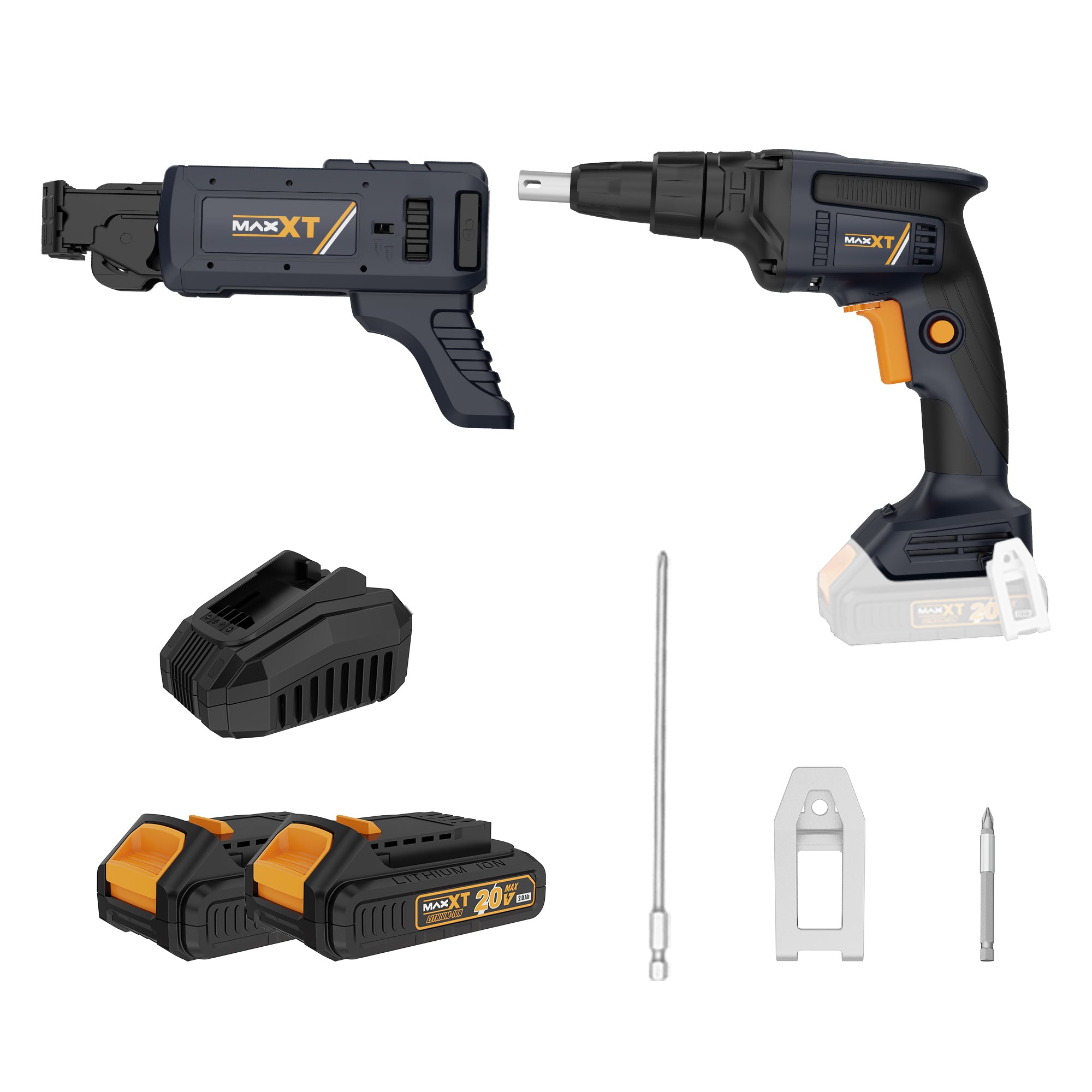 MAXXT 20V Drywall Screw Gun Brushless（Included 2.0Ah Battery and Charger）