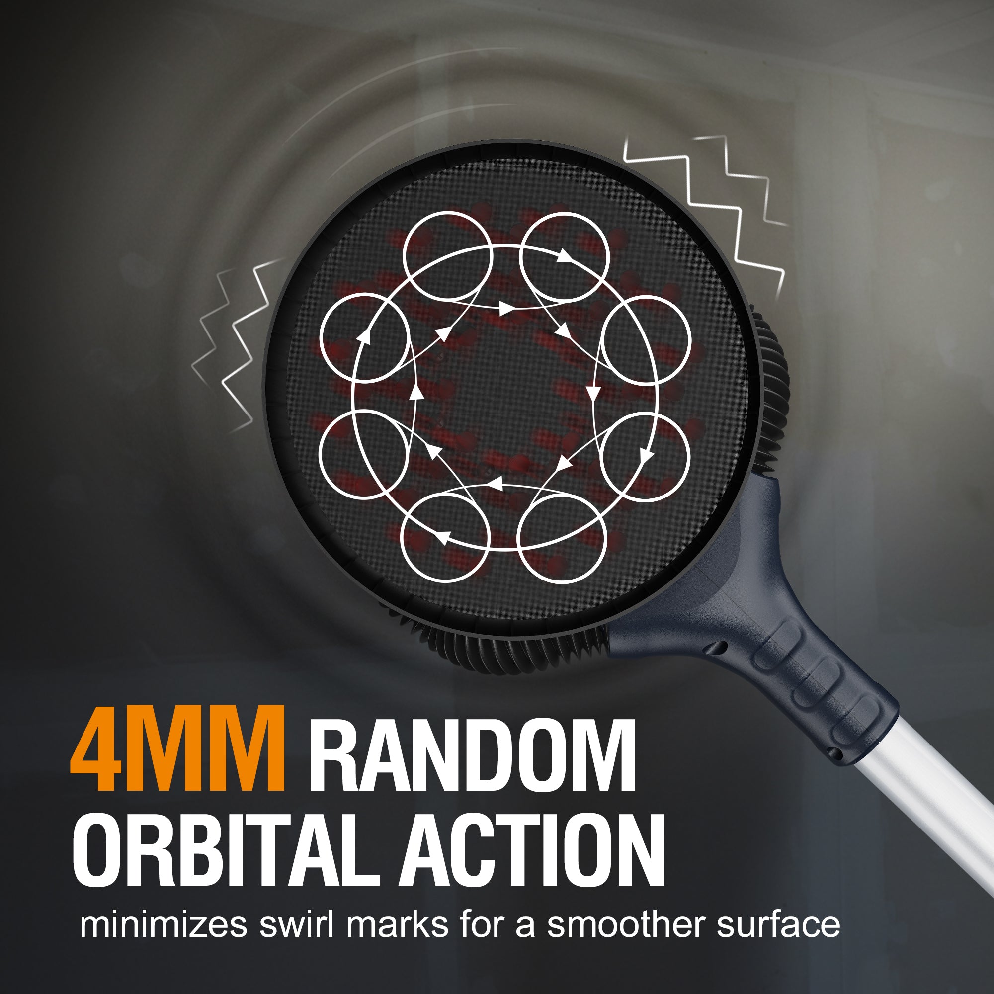 MAXXT 4mm Random Orbital Drywall Sander