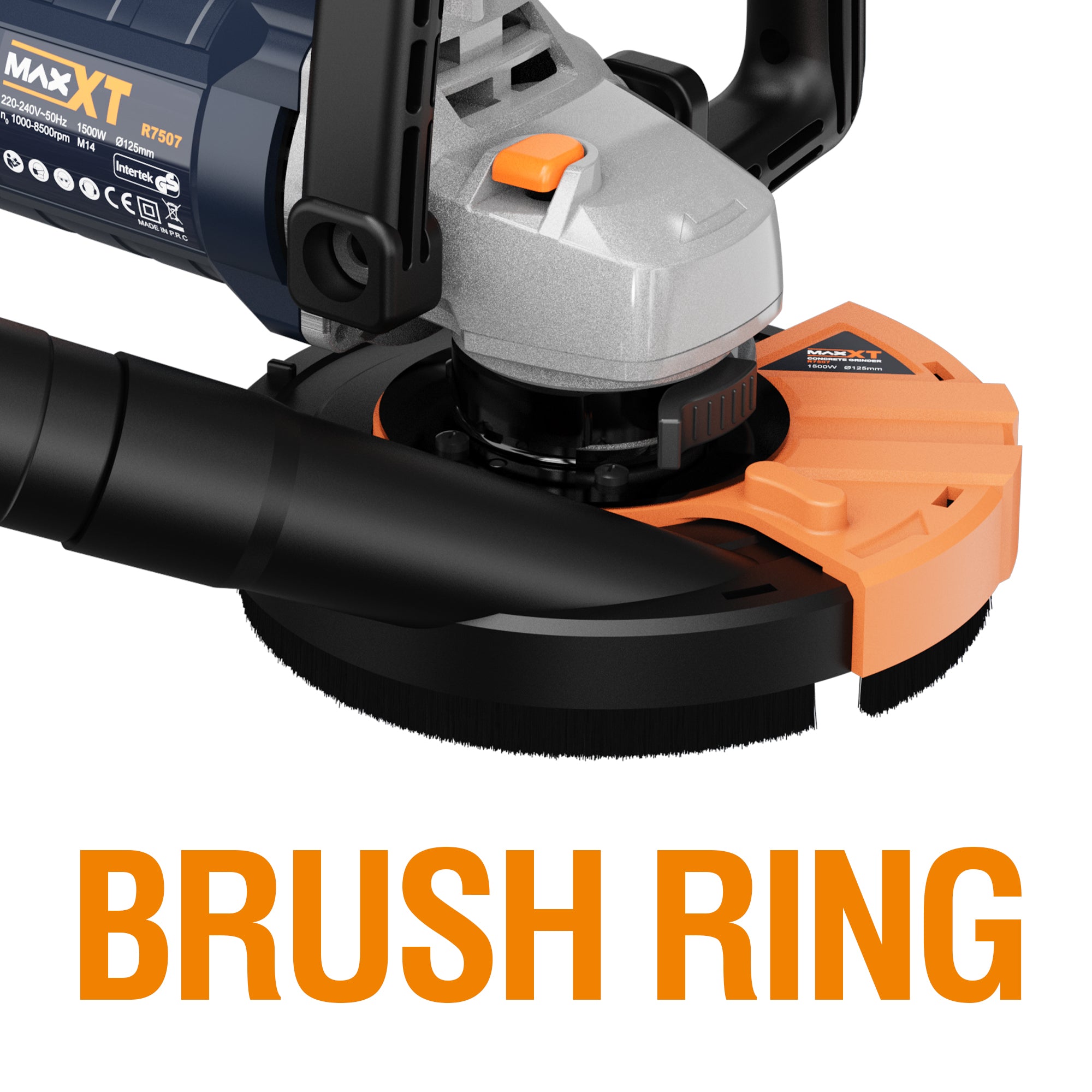 MAXXT Concrete Sander with Powerful 1500W Motor Versatile Plaster and Angle Grinder