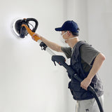 MAXXT Drywall Sander with Vacuum Dust Collection, 6 Variable Speed Foldable Telescopic Electric Wall Sander