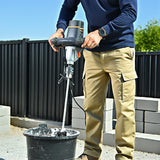 MAXXT Mixer 13A Single Paddle Concrete Mortar Mixer, 5/8" Keyed Chuck