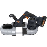 MAXXT 20V Portable Brushless Band Saw Kit 2.5inch Cutting Capacity