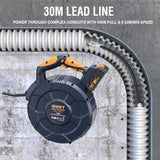 MAXXT 20V Cordless Fish Tape (400N Force)-30m Guide Wire