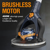 MAXXT 4mm Random Orbital Drywall Sander, 350W brush motor, dual-mode vacuuming for more efficient