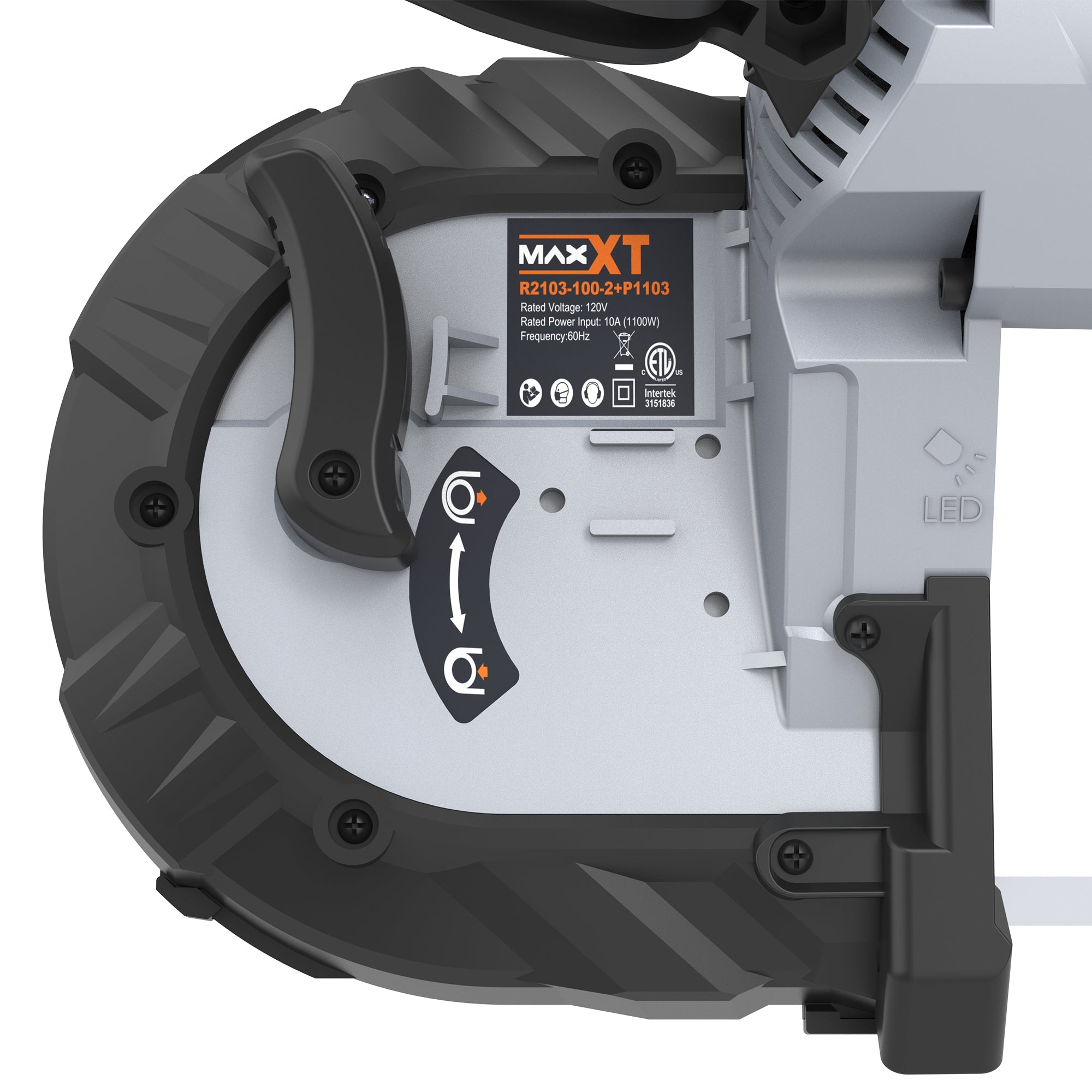 MaxxT 10A Portable Circular Saw | 5-inch Deep Cut | Multi-speed