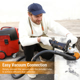 MAXXT 1500W Concrete Grinder - 5-inch, 7-speed adjustable (with dual discs)