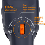 R7183-2 Multi-functional Polishing Machine: Lightweight and powerful, suitable for automotive polishing applications.