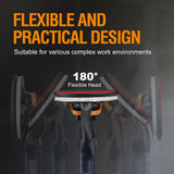 MAXXT 4mm Random Orbital Drywall Sander, 350W brush motor, dual-mode vacuuming for more efficient