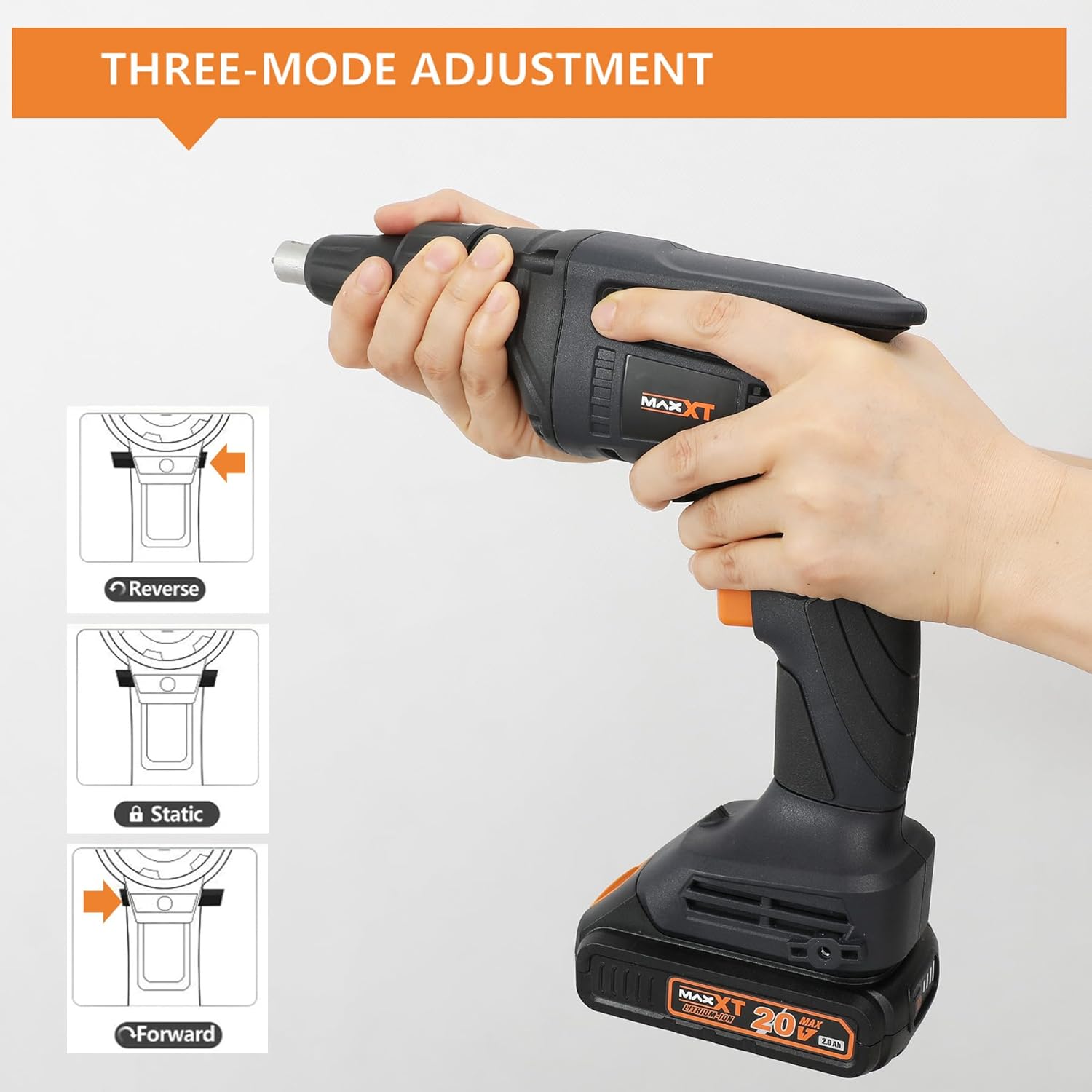MAXXT 20V Brushless Auto-Feed Screwdriver | With 2.0Ah Battery