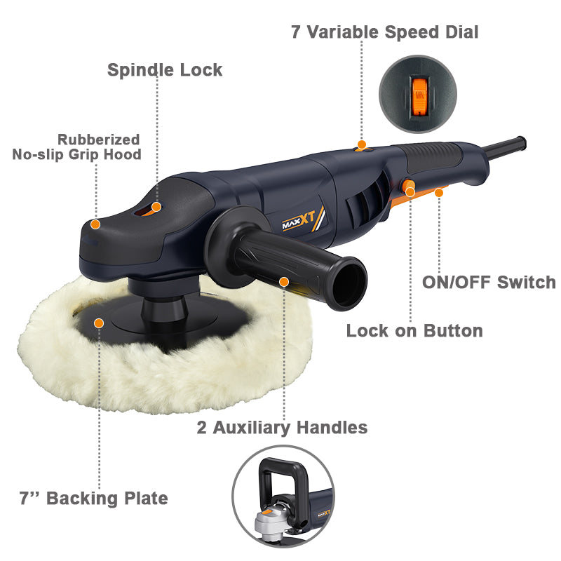 R7183-2 Multi-functional Polishing Machine: Lightweight and powerful