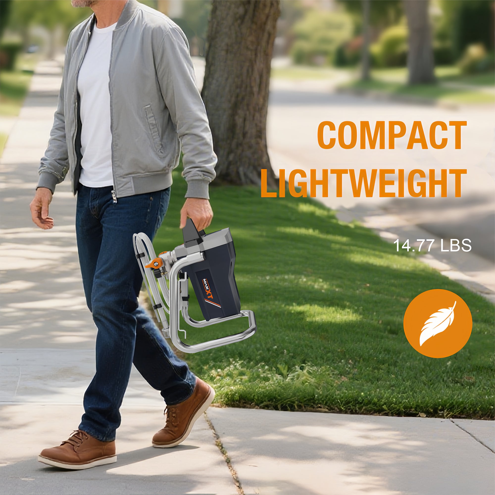 MAXXT Airless Paint Sprayers，1300W High Pressure Airless Stand Sprayer