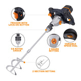 MAXXT Mixer 12A Single Paddle Concrete/Mortar Mixer，Soft Start