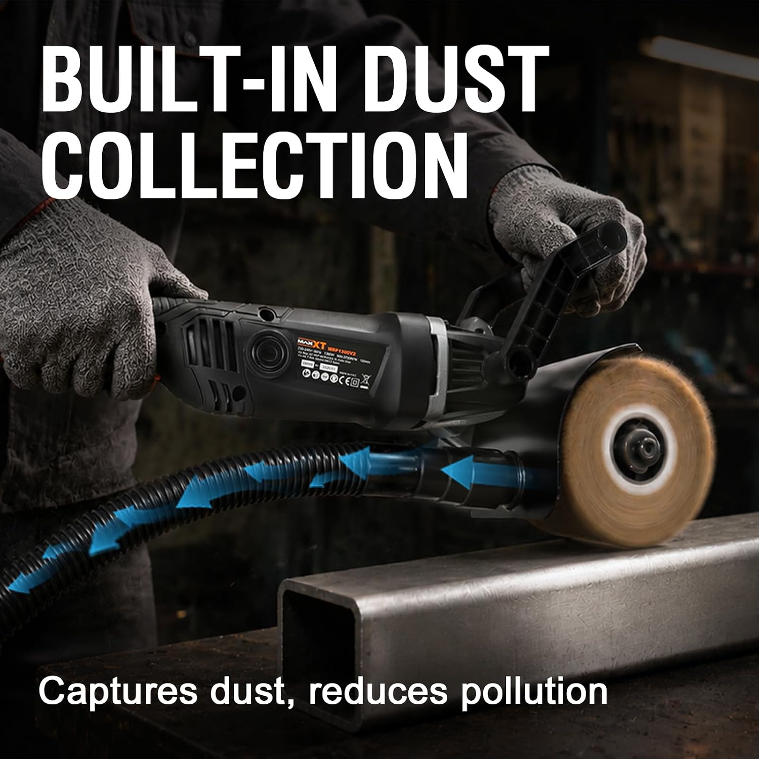 MAXXT 1300W Electric Polisher & Sander 6 Fixed Speeds