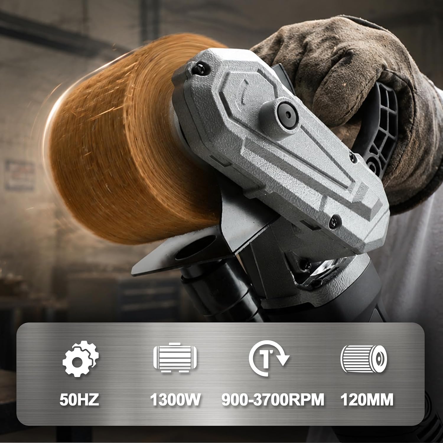 MAXXT 1300W Electric Polisher & Sander 6 Fixed Speeds