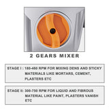 MAXXT Mixer 12A Single Paddle Concrete/Mortar Mixer，Soft Start
