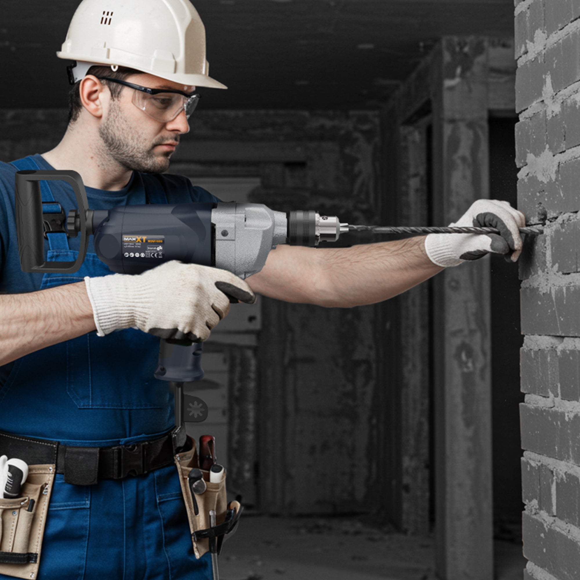 Drill Mixer is used for drilling or mixing various materials MDM1050