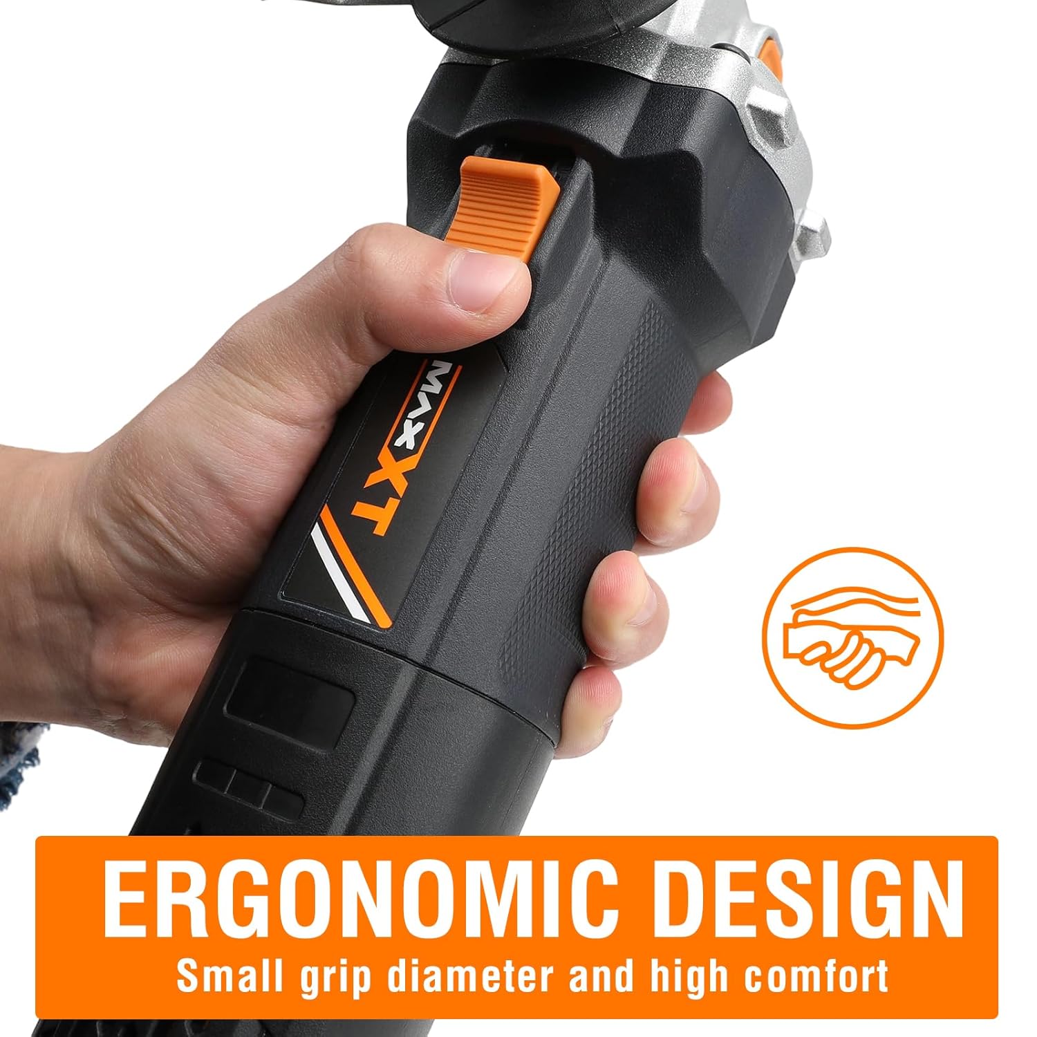 MAXXT 1700W Industrial-Grade Angle Grinder