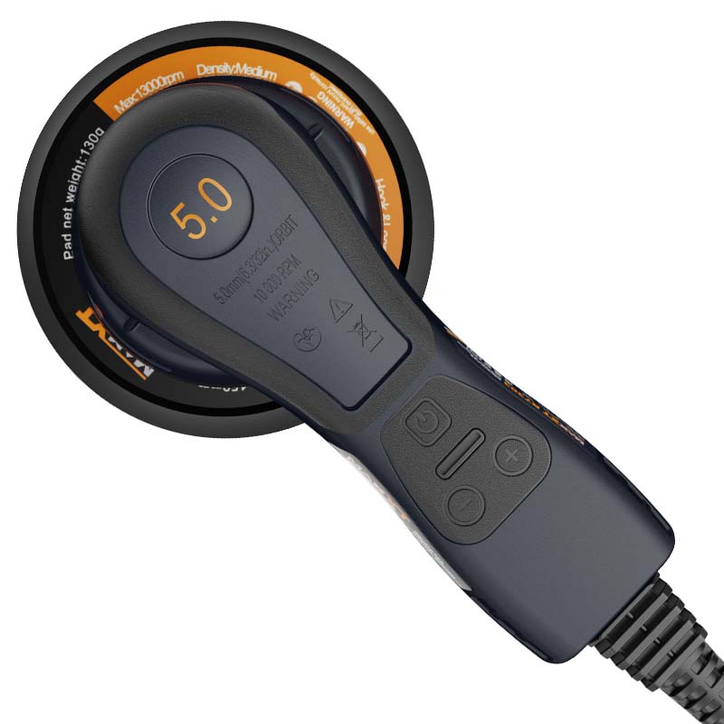 MAXXT Electric 5mm Orbital Sander With 150mm&125mm Sanding Pads