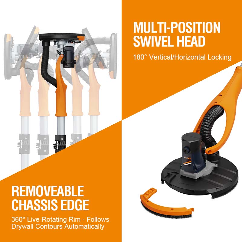 MAXXT Drywall Sander, Lightweight Popcorn Ceiling Removal Tool