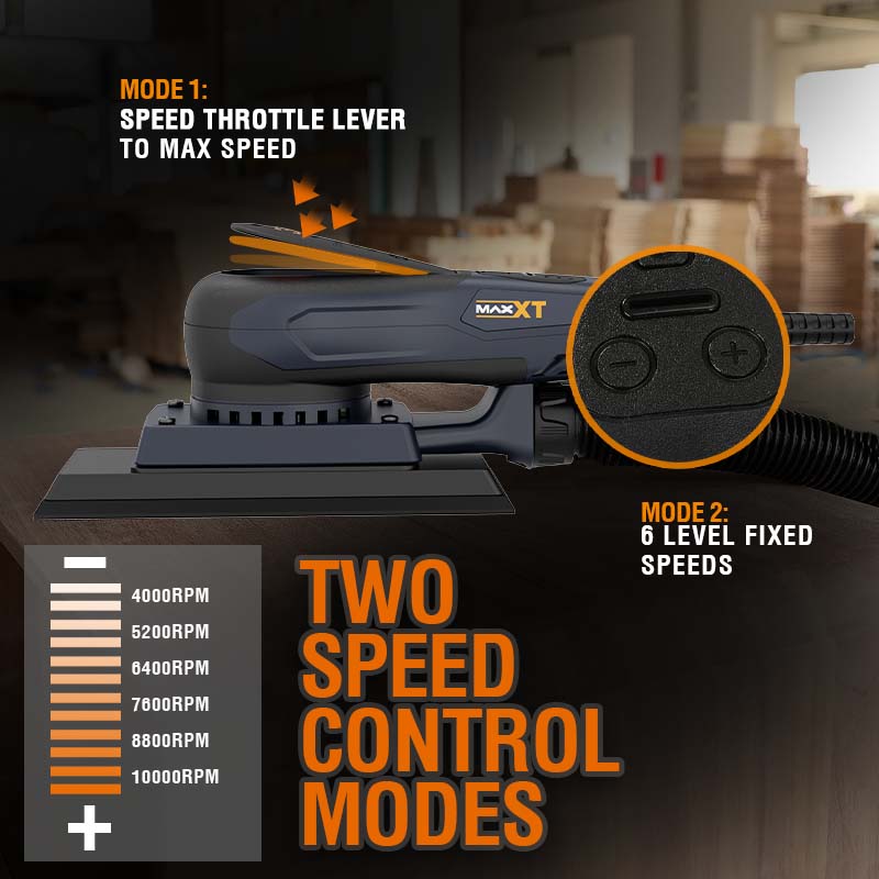 MAXXT R7307 Multi-function Brushless Square Sander