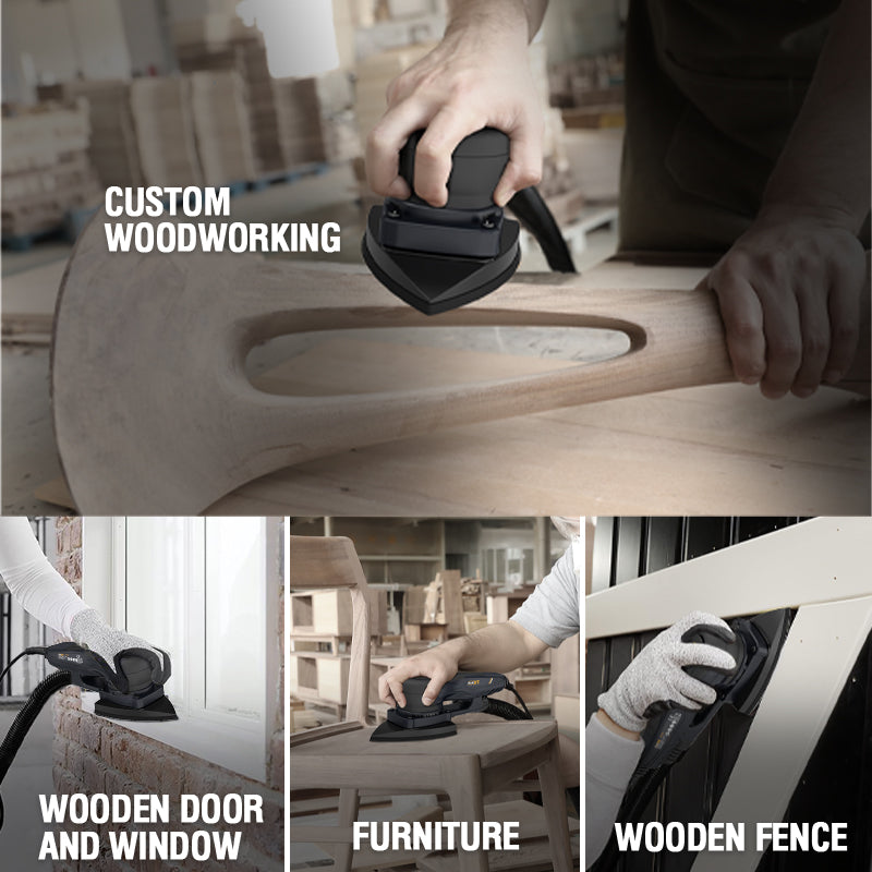 MAXXT R7310 Ultra-Light Portable Dry Sander | Brushless Delta Sander