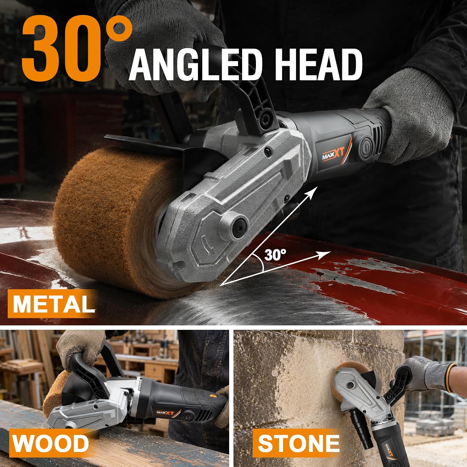 MAXXT 1300W Electric Polisher & Sander 6 Fixed Speeds