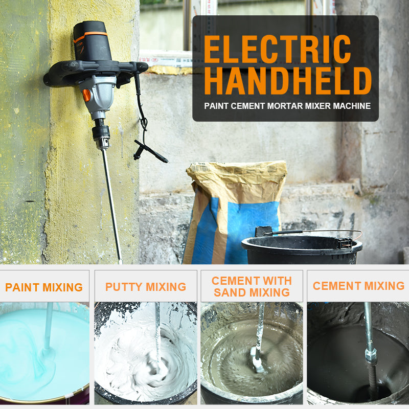 MAXXT Mixer 12A Single Paddle Concrete/Mortar Mixer，Soft Start