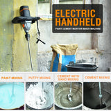 MAXXT Mixer 12A Single Paddle Concrete/Mortar Mixer，Soft Start