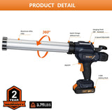 MAXXT cordless caulking gun, standard 2.0AH battery