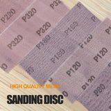 MAXXT R7307-Sandpaper Loop DA Sander Sandpaper, Dual-Action Random Orbital Sanding Pad - Low Profile Edge, Medium Density - for MAXXT Brushless Orbit Sander R7307