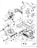 Spare parts  for band saw base P1103