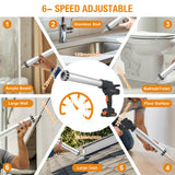 MAXXT cordless caulking gun, standard 2.0AH battery