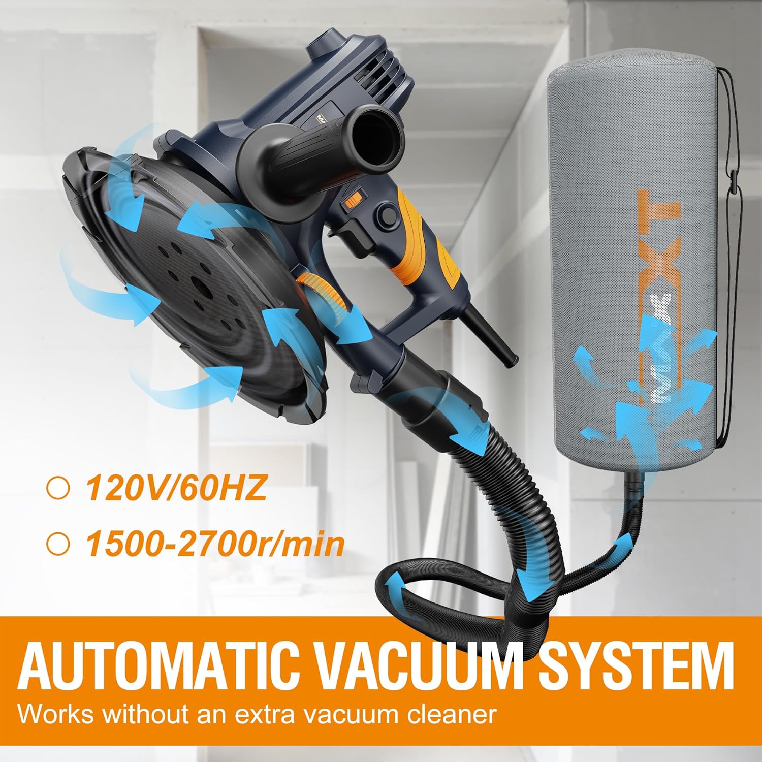 MAXXT 7" Lightweight Handheld Drywall Sander