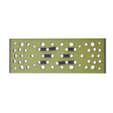 MAXXT 198x70mm Hook & Loop DA Sander Backing Plate Pad, Multi-Hole Pattern Dustless - Dual-Action Random Orbital Sanding Pad - for MAXXT Brushless Orbit Sander R7307
