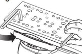 MAXXT  Hook & Loop DA Sander Backing Plate Pad, Multi-Hole Pattern Dustless - Dual-Action Random Orbital Sanding Pad - Low Profile Edge, Medium Density - for MAXXT Brushless Orbit Sander R7310/R7310-1