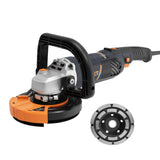 MAXXT Concrete Sander with Powerful 1500W Motor Versatile Plaster and Angle Grinder