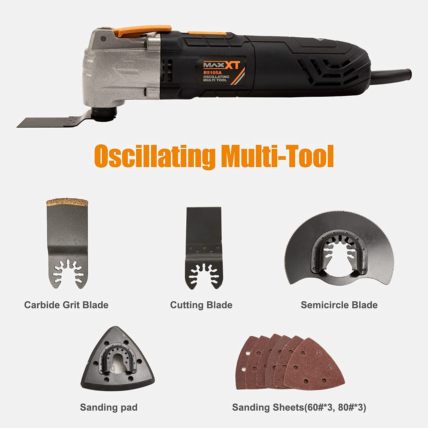 MAXXT Oscillating Multi Tool | Six-speed adjustment